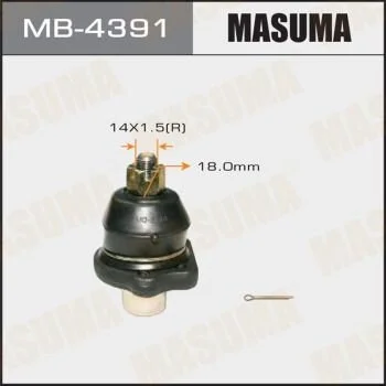 <strong>Опора кульова передній верх NISSAN Pathfinder (86-95), Terrano (92-07) MASUMA MB4391 (фото 1)</strong>
