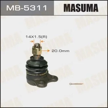 <strong>Опора кульова передній верх ISUZU D-MAX I (TFR, TFS) 02-12, D-MAX I (TFR, TFS) 06-12/OPEL FRONTERA B (98-04) MASUMA MB5311 (фото 1)</strong>