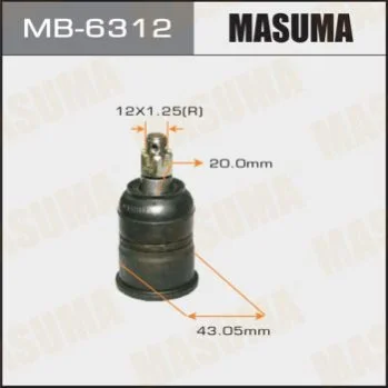 <strong>Опора шаровая MASUMA MB6312 (фото 1)</strong>