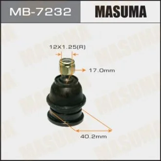 Опора шаровая передн нижнLEXUS ES (14-19)/KIA CERATO (13-18)/KIA CEED (12-17)/KI для MASUMA MB7232 фото товара