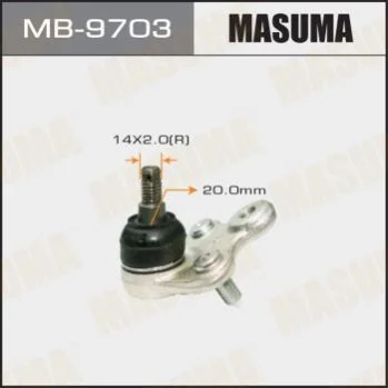 <strong>Опора кульова MASUMA MB9703 (фото 1)</strong>