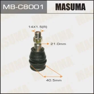 Опора шаровая для MASUMA MBC8001 фото товара