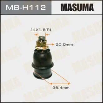 Опора кульова для MASUMA MBH112 фото товару