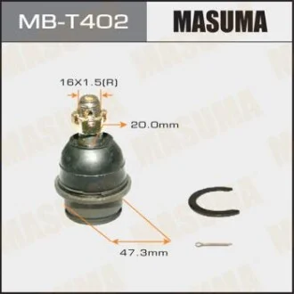 Опора шаровая для MASUMA MBT402 фото товара
