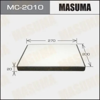 <strong>Фільтр салону MASUMA MC2010 (фото 1)</strong>