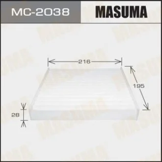Фільтр салону для MASUMA MC2038 фото товару