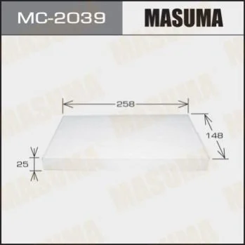 <strong>Фільтр салону MASUMA MC2039 (фото 1)</strong>