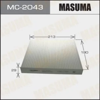 <strong>Фільтр салону MASUMA MC2043 (фото 1)</strong>