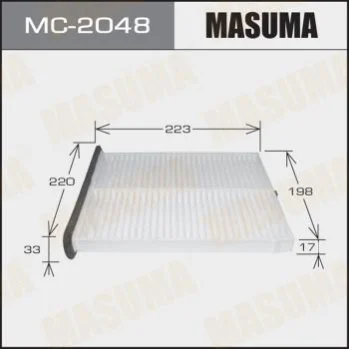 <strong>Фільтр салону MASUMA MC2048 (фото 1)</strong>
