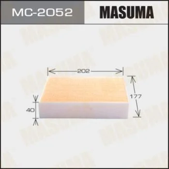 <strong>Фільтр салону (MC-2052) MASUMA MC2052 (фото 1)</strong>