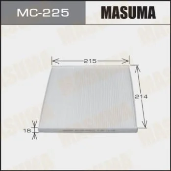 <strong>Фільтр салону AC-102E MASUMA MC225 (фото 1)</strong>