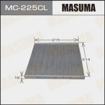 <strong>Фільтр салону AC-102 вугільний MASUMA MC225CL (фото 1)</strong>