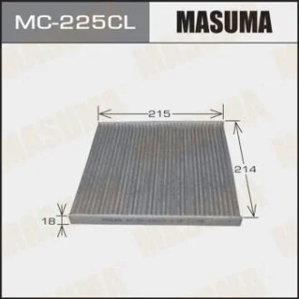 Фільтр салону AC-102 вугільний для MASUMA MC225CL фото товару