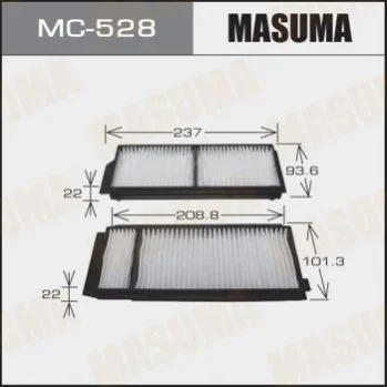 <strong>Фільтр салону (MC-528) MASUMA MC528 (фото 1)</strong>