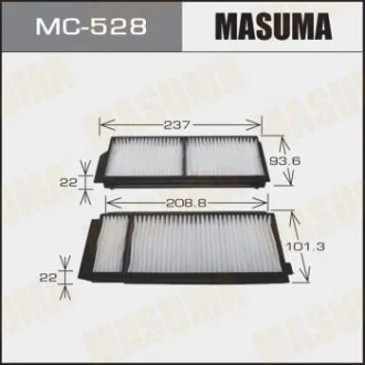 Фільтр салону (MC-528) для MASUMA MC528 фото товару