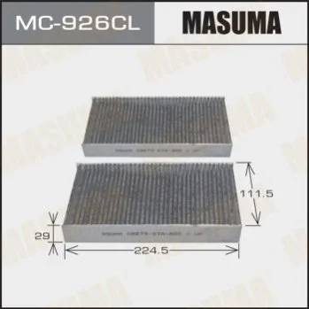 <strong>Фільтр салону (MC-926CL) MASUMA MC926CL (фото 1)</strong>