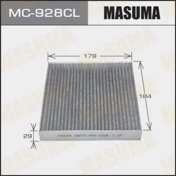 <strong>Фільтр салону AC-805 вугільний MASUMA MC928CL (фото 1)</strong>