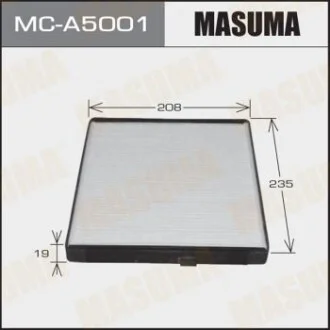 Фільтр салону CHEVROLET/ AVEO/ V1200V1400 04- для MASUMA MCA5001 фото товару