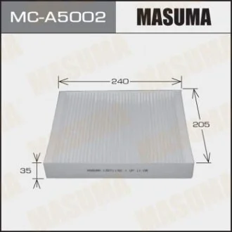 Фільтр салону AC9205 CHEVROLET/ CRUZE/ V1600V1800V2000 09- для MASUMA MCA5002 фото товару