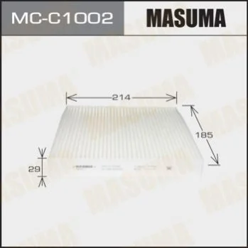 <strong>Фільтр салону MASUMA MCC1002 (фото 1)</strong>