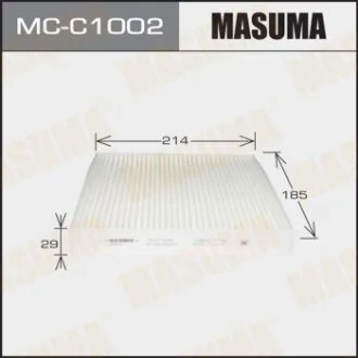 Фільтр салону для MASUMA MCC1002 фото товару