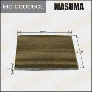 <strong>Фільтр салону MASUMA MCC2005CL (фото 1)</strong>