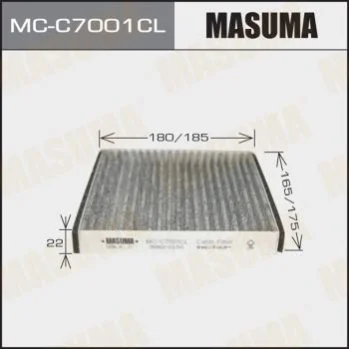 <strong>Фільтр салону (MC-C7001CL) MASUMA MCC7001CL (фото 1)</strong>