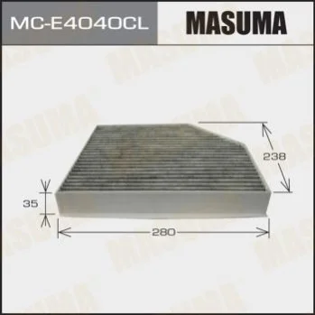 <strong>Фільтр салону вугільний AUDI/ A4A5Q5/ V1800 V4200 07- MASUMA MCE4040CL (фото 1)</strong>