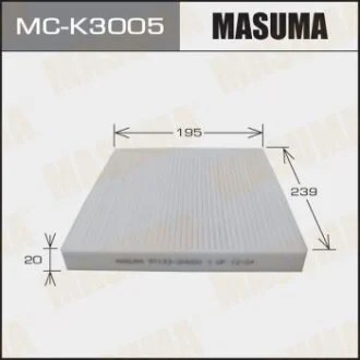 Фільтр салону AC0163 HYUNDAI/ ELANTRA/ V1600 V2000 06-09 для MASUMA MCK3005 фото товару