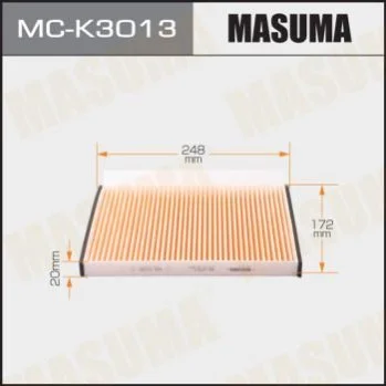 <strong>Фільтр салону AC9402 HYUNDAI/ i30/ V1400 V1600 V2000 07- MASUMA MCK3013 (фото 1)</strong>