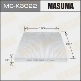 Фільтр салону (MC-K3022) для MASUMA MCK3022 фото товару