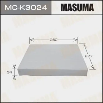Фільтр салону (MC-K3024) для MASUMA MCK3024 фото товару