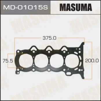 <strong>Прокладання ГБЦ (MD-01015S) MASUMA MD01015S (фото 1)</strong>