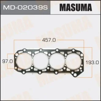 Прокладання ГБЦ для MASUMA MD02039S фото товару