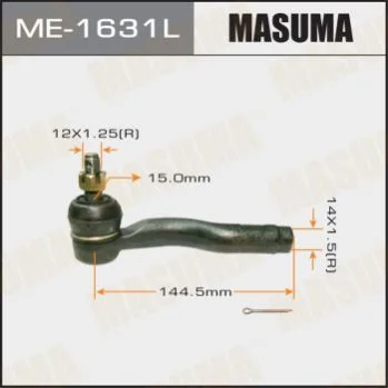 <strong>Наконечник рулевой левый MAZDA 6 2002-2007 MASUMA ME1631L (фото 1)</strong>