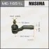 <strong>Наконечник кермовий лев зовнішній MAZDA 3 (BK, BL) (-14), 5 (CW) (10-) MASUMA ME1651L (фото 1)</strong>