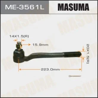 Наконечник рулевой тяги out TOYOTA LAND_CRUISER 100 ##J9#, ##N18# LH (ME-3561L) для MASUMA ME3561L фото товара