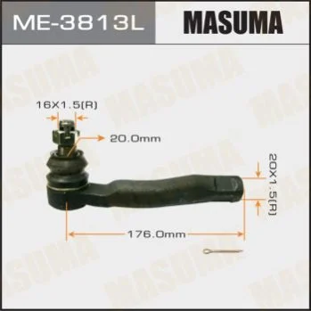 <strong>Наконечник кермовий out LH LAND CRUISER 100 LEXUS LX470 2000.08- MASUMA ME3813L (фото 1)</strong>