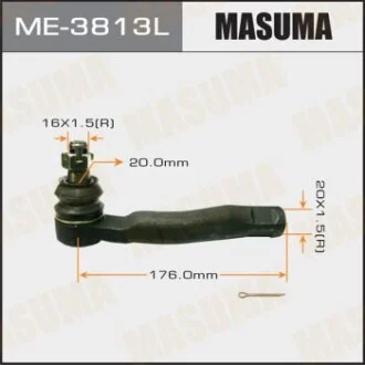 Наконечник кермовий out LH LAND CRUISER 100 LEXUS LX470 2000.08- для MASUMA ME3813L фото товару