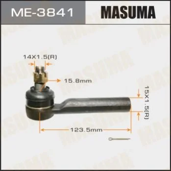 <strong>Наконечник рулевой HILUX SURF RZN21#, VXN21#TOYOTA FORTUNER (04-15), TOYOTA 4_RU MASUMA ME3841 (фото 1)</strong>