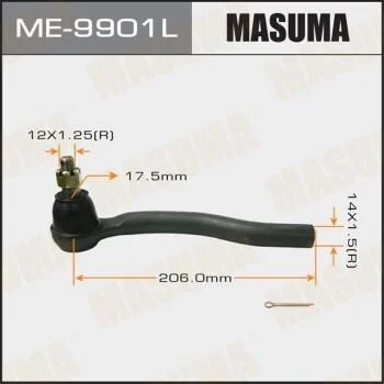 <strong>Наконечник рулевой лев MAZDA CX7, CX9 07- MASUMA ME9901L (фото 1)</strong>