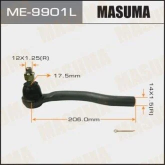 Наконечник рулевой лев MAZDA CX7, CX9 07- для MASUMA ME9901L фото товару