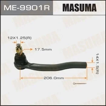 <strong>Наконечник рулевой прав MAZDA CX7, CX9 07- MASUMA ME9901R (фото 1)</strong>