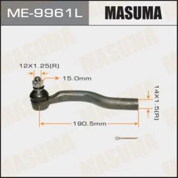 <strong>Наконечник кермовий MASUMA ME9961L (фото 1)</strong>