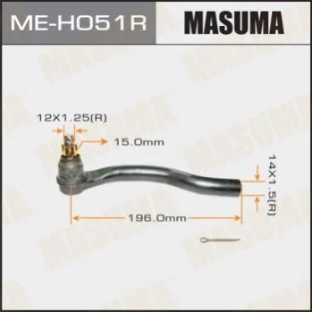 <strong>Наконечник рулевой MASUMA MEH051R (фото 1)</strong>