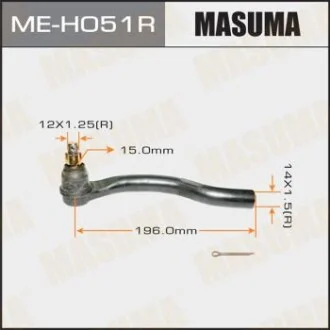 Наконечник рулевой для MASUMA MEH051R фото товара