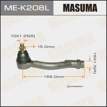 <strong>Наконечник рулевой лев HYUNDAI TUCSON / KIA SPORTAGE MASUMA MEK208L (фото 1)</strong>