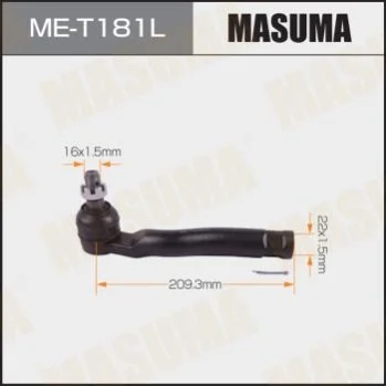 <strong>Наконечник рулевой MASUMA MET181L (фото 1)</strong>