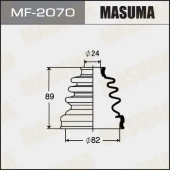 <strong>Пильовик зовнішнього шрусу Mazda 6 (-03)/ Toyota RAV 4 (-00) MASUMA MF2070 (фото 1)</strong>
