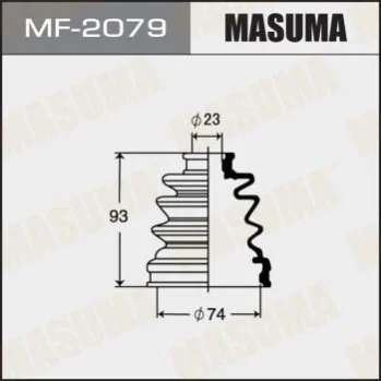 <strong>Пильовик зовнішнього шрусу Mazda 6 (02-12)/ Subaru Impreza (04-14) MASUMA MF2079 (фото 1)</strong>